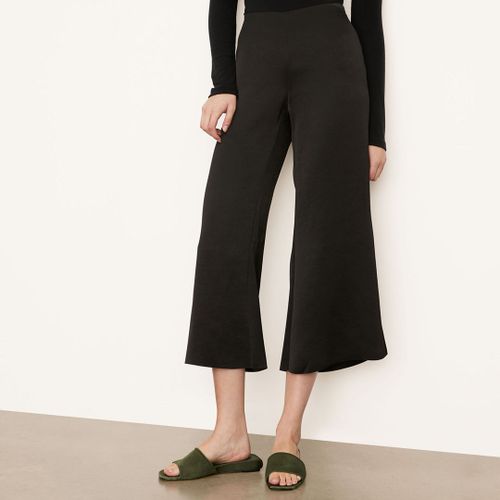 Black Satin Wide Flare Pants - Vince - Modalova