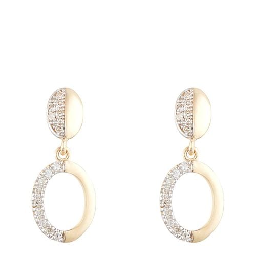 Gold 'Berava' Diamond Earrings - Artisan Joaillier - Modalova