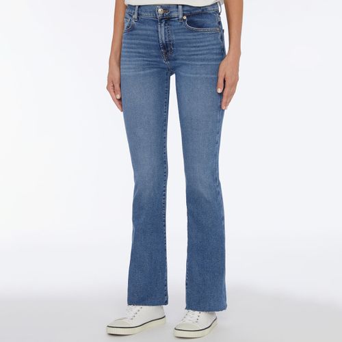 Mid Bootcut Raw Cut Stretch Jeans - 7 For All Mankind - Modalova