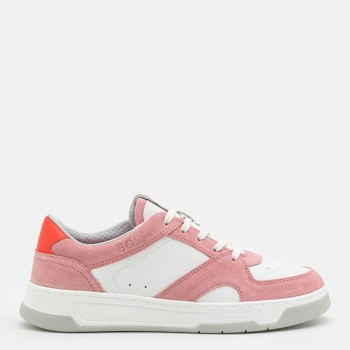 White/Pink Baltimore Trainers - BOSS - Modalova