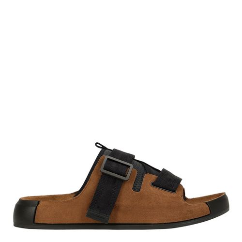 Black Marrone Buckle Sandals - Stone Island - Modalova