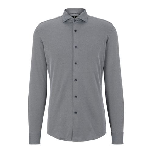 Grey Hank Long Sleeve Shirt - BOSS - Modalova