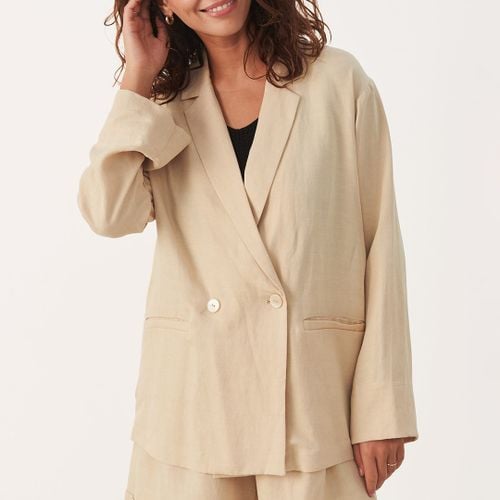 Ecru Lightweight Relaxed Blazer - Part Two - Modalova