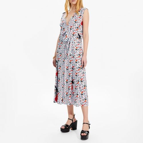 Baby Mid Twill Silk Blend Midi Dress - Sonia Rykiel - Modalova