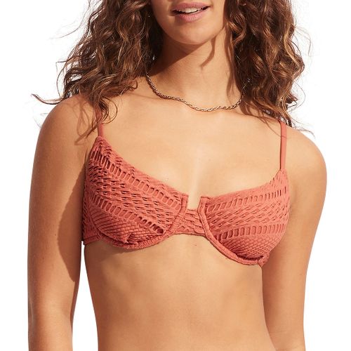 Cinnamon Underwire Bikini Top - Seafolly - Modalova