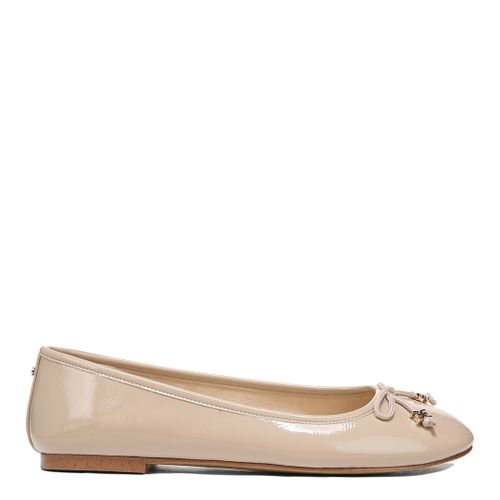 Beige Leather Felicia Ballet Flat - Sam Edelman - Modalova