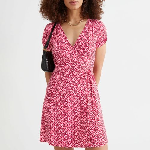 Pink Terri Printed Mini Dress - & Other Stories - Modalova