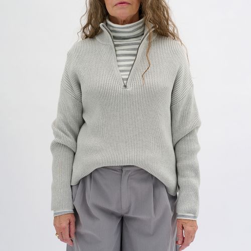 Light Grey Cotton Ally Jumper - My Essential Wardrobe - Modalova