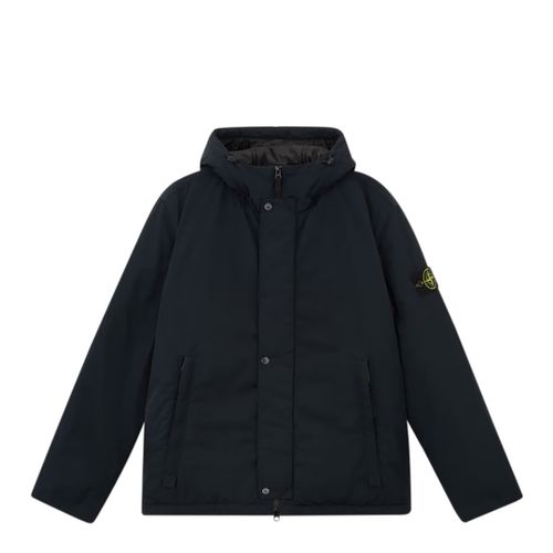 Navy Hooded Jacket - Stone Island - Modalova