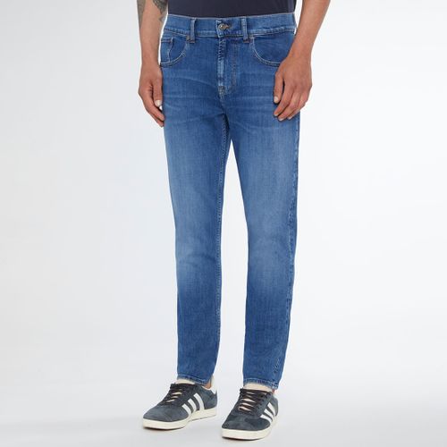 Blue Slimmy Tapered Stretch Jeans - 7 For All Mankind - Modalova