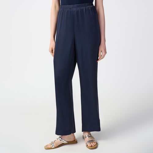 Navy Loose Fit Trouser - Joseph Ribkoff - Modalova