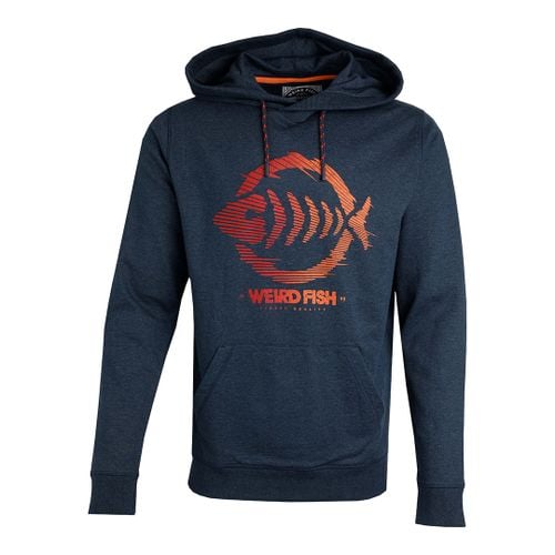 Navy Bryant Graphic Hoodie - Weird Fish - Modalova