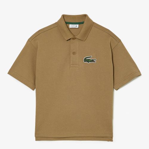 Teen Unisex Camel Croc Cotton Polo Shirt - Lacoste - Modalova