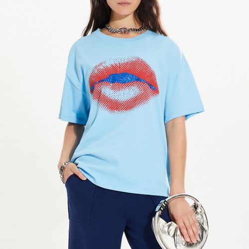 Blue Lips T-shirt - Sonia Rykiel - Modalova