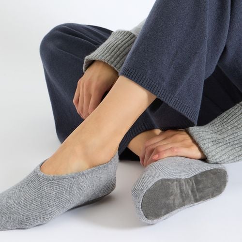 Grey Cashmere Ballet Style Slippers - NÂ°Â· Eleven - Modalova