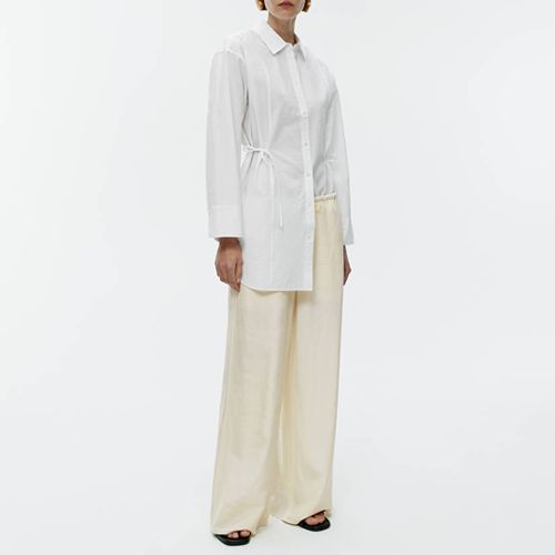 Ecru Wide Leg Trouser - ARKET - Modalova