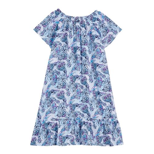 Blue Printed Dress - Vilebrequin - Modalova