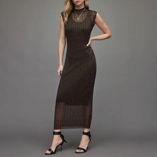 Black Patrice 2 In 1 Midi Dress - All Saints - Modalova