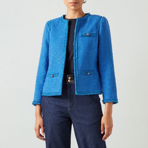 Royal Blue Lara Jacket - L K Bennett - Modalova