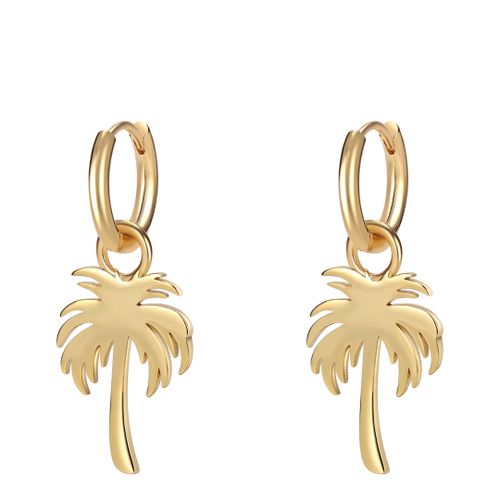 K Gold Bali Palms Earrings - Celeste Starre - Modalova