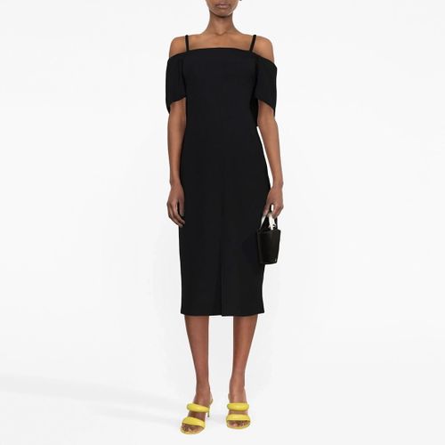 Black Off-Shoulder Bandeau Dress - Victoria Beckham - Modalova