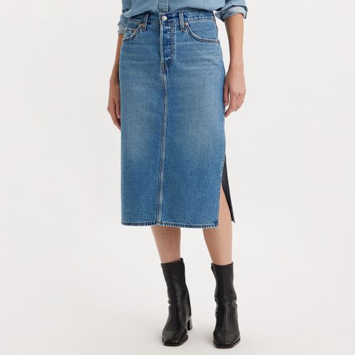 Blue Denim Midi Skirt - Levi's - Modalova