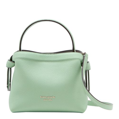 Beach Glass Knott Pebbled Leather Mini Crossbody Tote - Kate Spade - Modalova