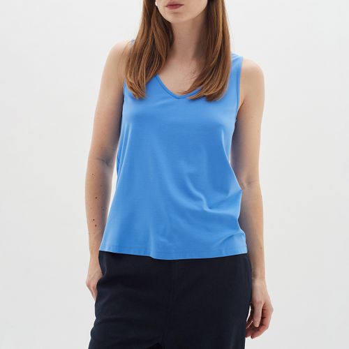 Blue Soft V-Neck Vest - Inwear - Modalova