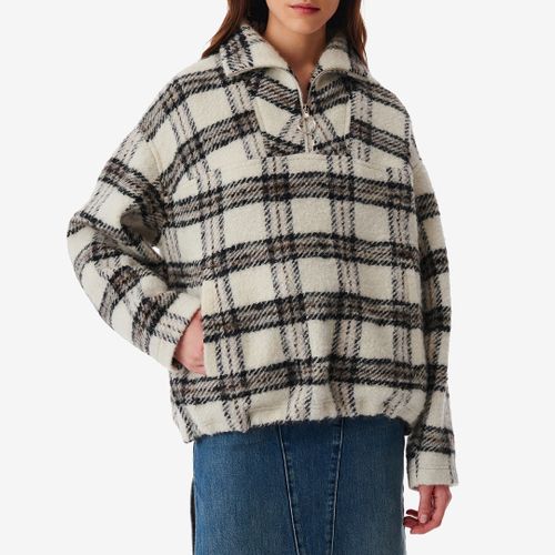 Ecru Checked Wool Blend Jacket - IRO - Modalova