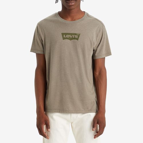 Khaki Washed Logo Cotton Blend T-Shirt - Levi's - Modalova