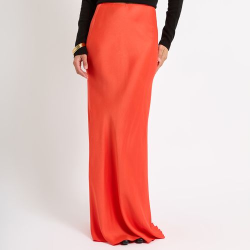 Red Bias Cut Cami Skirt - Victoria Beckham - Modalova