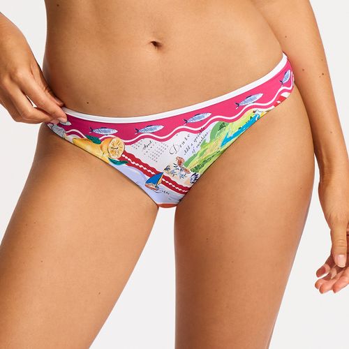 Multi Wish You Were Here Hipster Bikini Bottom - Seafolly - Modalova