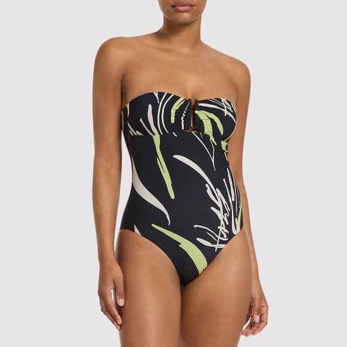 Catalina Moulded Bandeau One Piece Swimsuit - Jets - Modalova