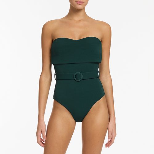 Islarib Bandeau One Piece Swimsuit - Jets - Modalova