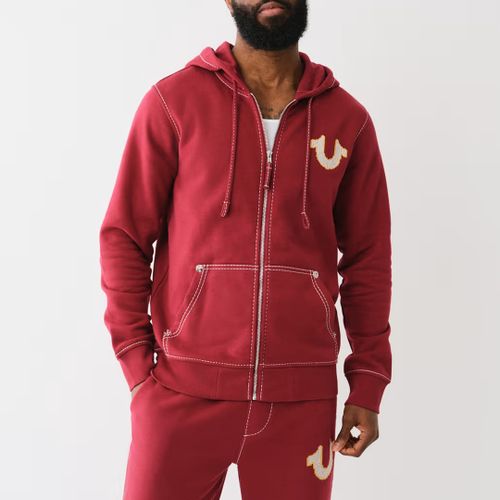 Red Big T Cross Stitch Zip Up - True Religion - Modalova