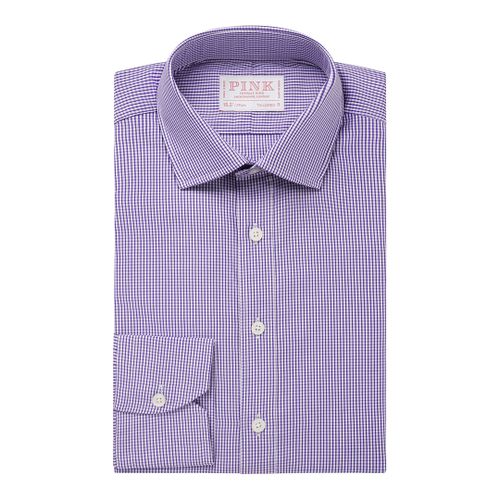 Fine Stripe Slim Fit Cotton Shirt - Thomas Pink - Modalova