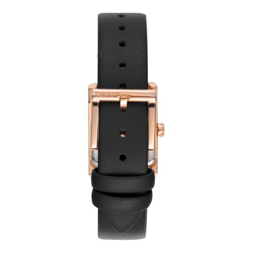 Quartz Analog Dial Leather Strap Watch with Buckle Fastening Wo - DKNY - Modalova