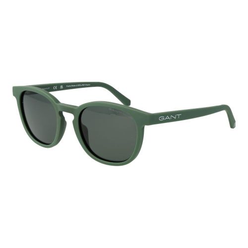 Men's Round Polarized Full-Rim Sunglasses - Gant - Modalova