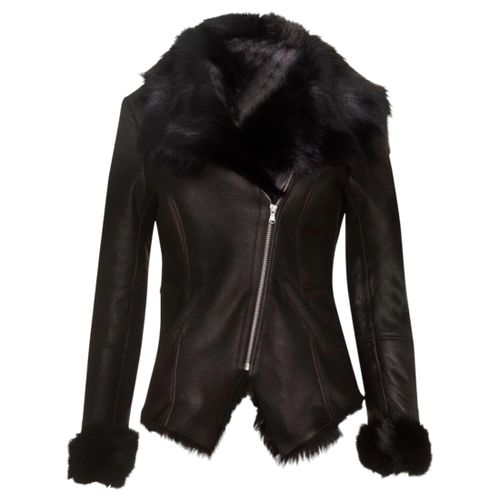 Womens Toscana Sheepskin Leather Jacket-Redcar - Size 3XL - Infinity Leather - Modalova