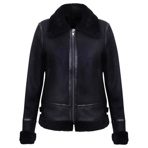 Womens B3 Sheepskin Leather Jacket-Padiham - Size 4XL - Infinity Leather - Modalova