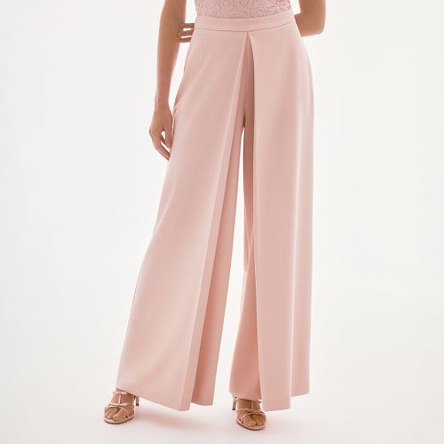 Pale Pink Pleated Trouser - Size 10 - Joseph Ribkoff - Modalova