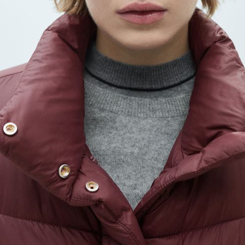 Pocket Quilted Jacket - Size L - Mango - Modalova