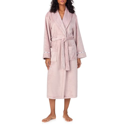 Blush Fluffy Robe Dressing Gown - Size L - DKNY - Modalova