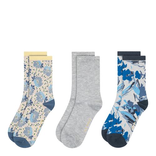 Yellow 3 Pack Womens Non Terry Crew - Size One Size - Ted Baker - Modalova