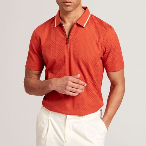 Cophen Regular T-Stitch Cotton Blend Polo Shirt - Size S - Ted Baker - Modalova