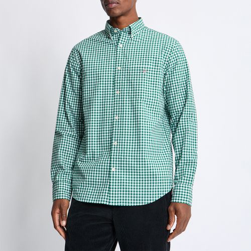 Dark Gingham Regular Classic Poplin Shirt - Size M - Gant - Modalova