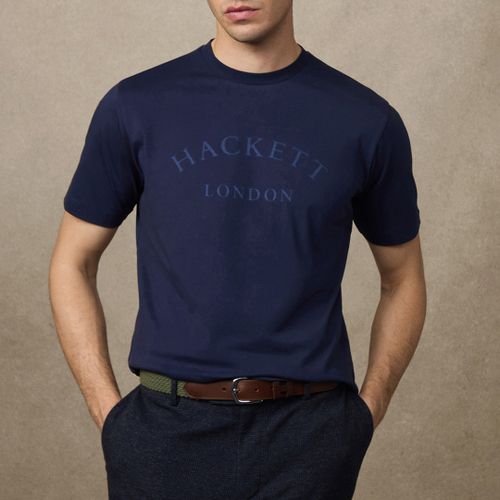 Classic Fit Brand T-shirt - Size L - Hackett London - Modalova