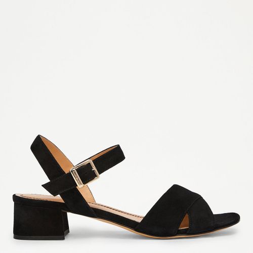 Woman's Suede Skyline Heeled Sandal - Size 8 - Russell & Bromley - Modalova