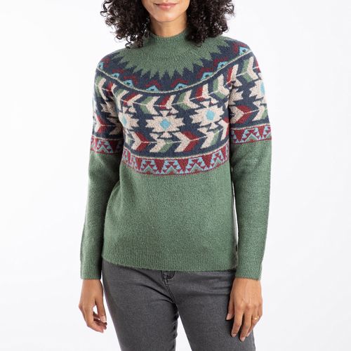 Arelia Ikat Knitted Jumper - Size 20 - Weird Fish - Modalova