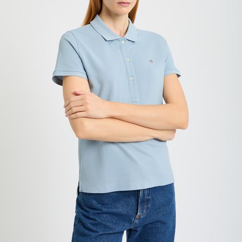 Regular Shield Logo Pique Top - Size S - Gant - Modalova